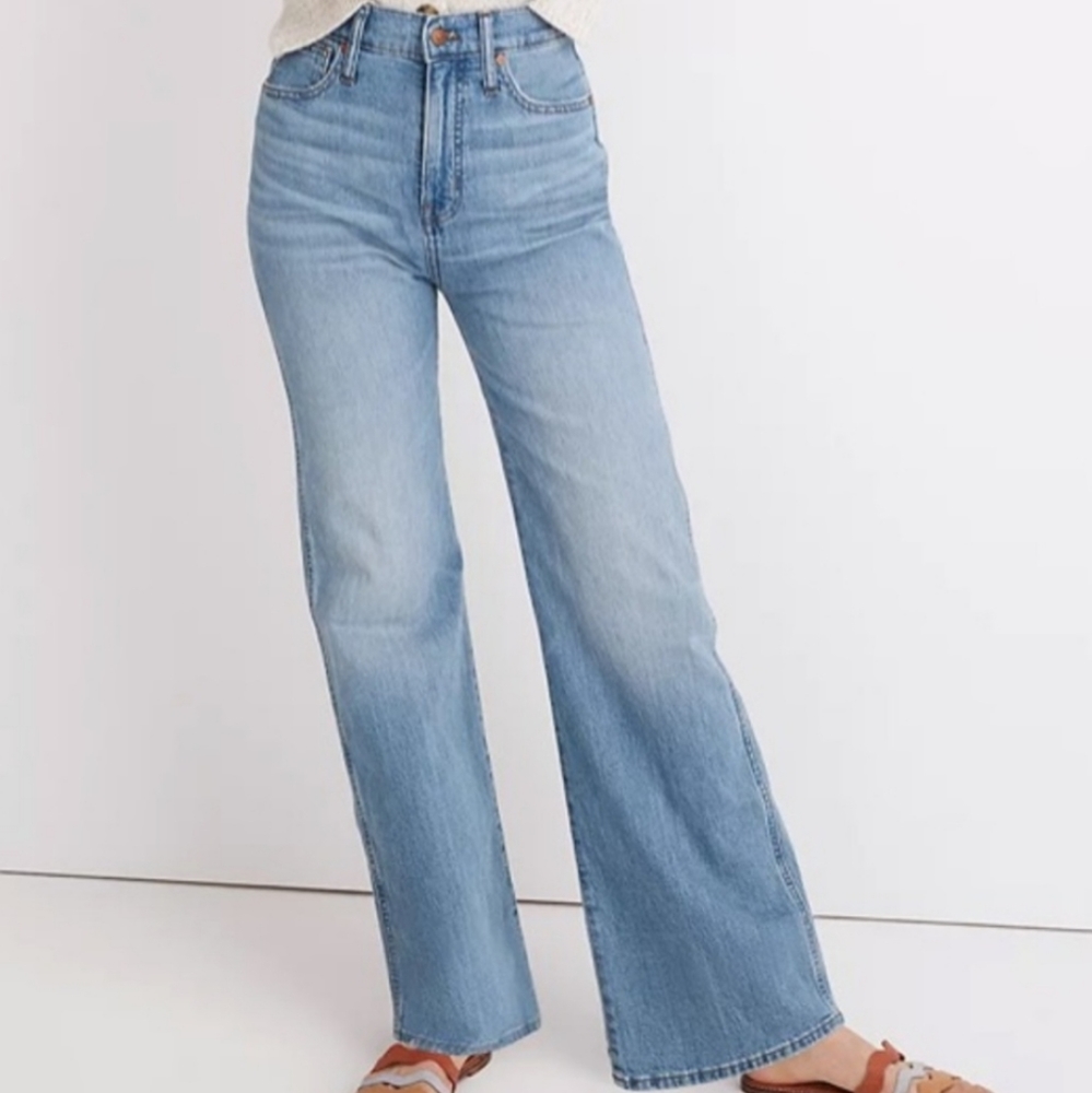 NWT Madewell  High Rise Flare Jeans sz 32